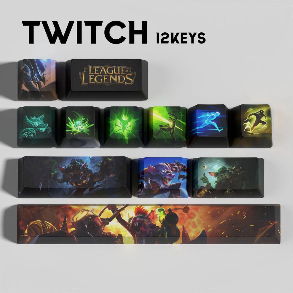 SPECIAL EDITION Fan-Made Twitch KEYCAPS