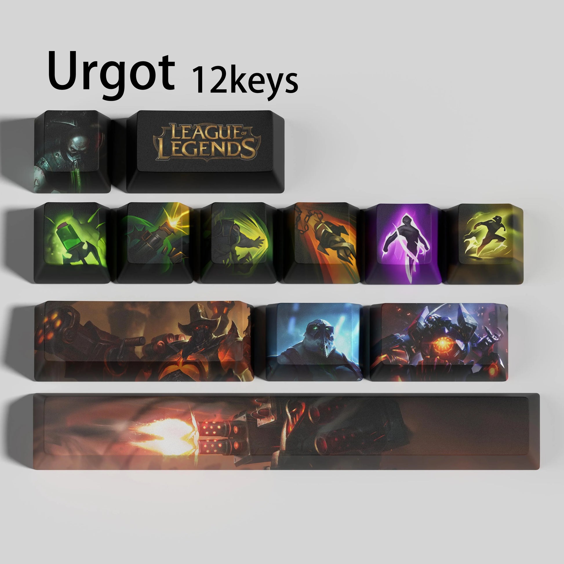 SPECIAL EDITION Fan-Made Urgot KEYCAPS