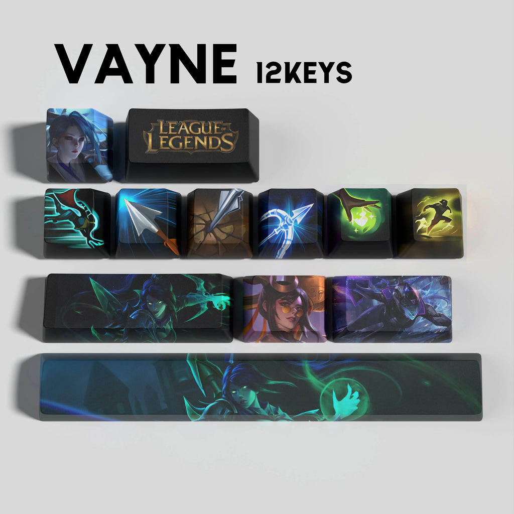 SPECIAL EDITION Fan-Made Vayne KEYCAPS