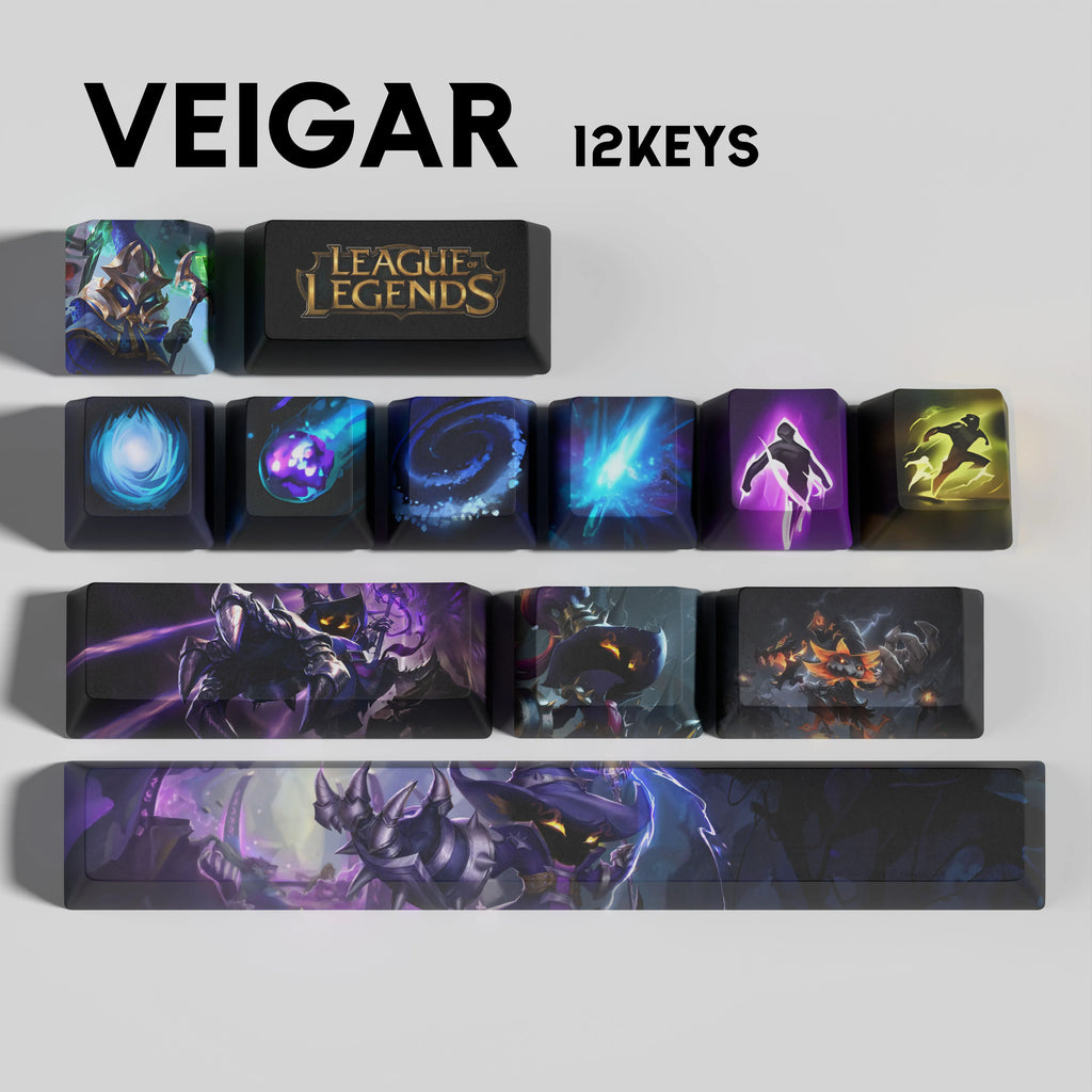 SPECIAL EDITION Fan-Made Veigar KEYCAPS