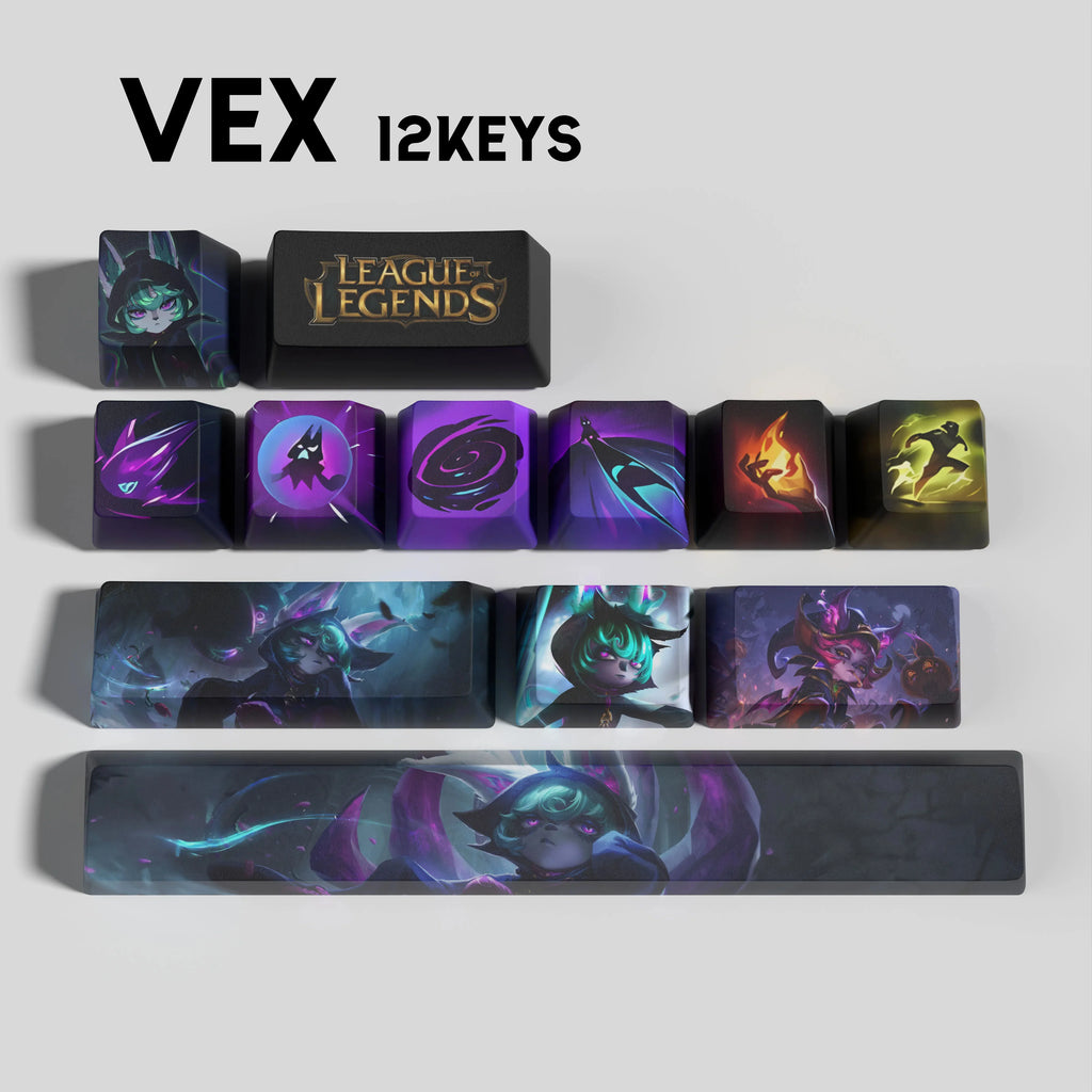 SPECIAL EDITION Fan-Made Vex KEYCAPS