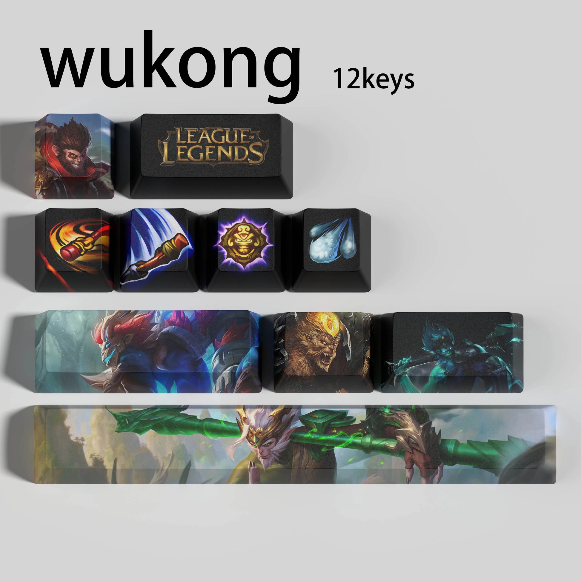 SPECIAL EDITION Fan-Made Wukong KEYCAPS