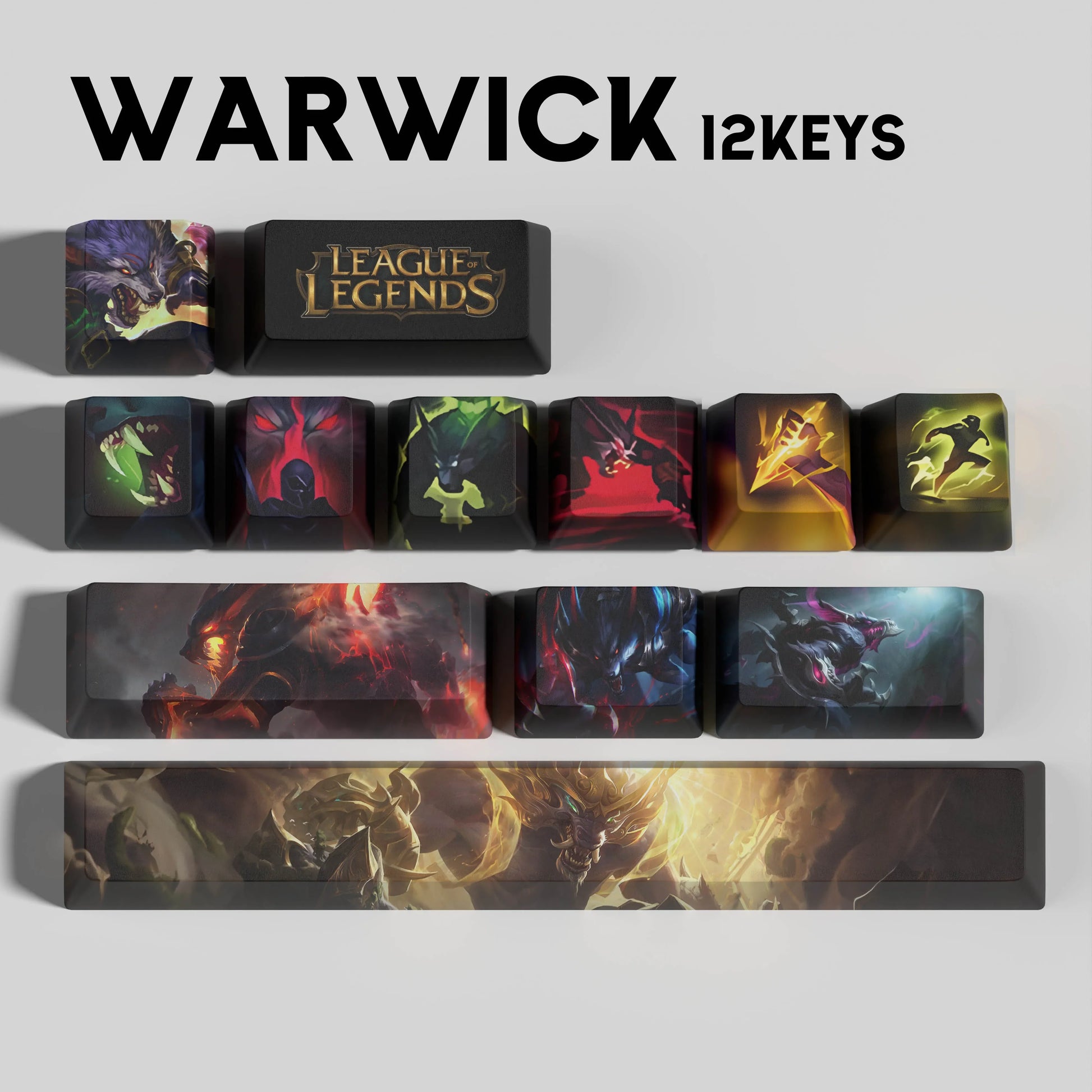 SPECIAL EDITION Fan-Made Warwick KEYCAPS