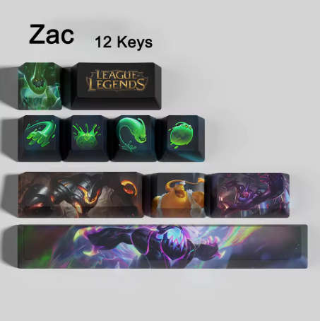 SPECIAL EDITION Fan-Made Zac KEYCAPS