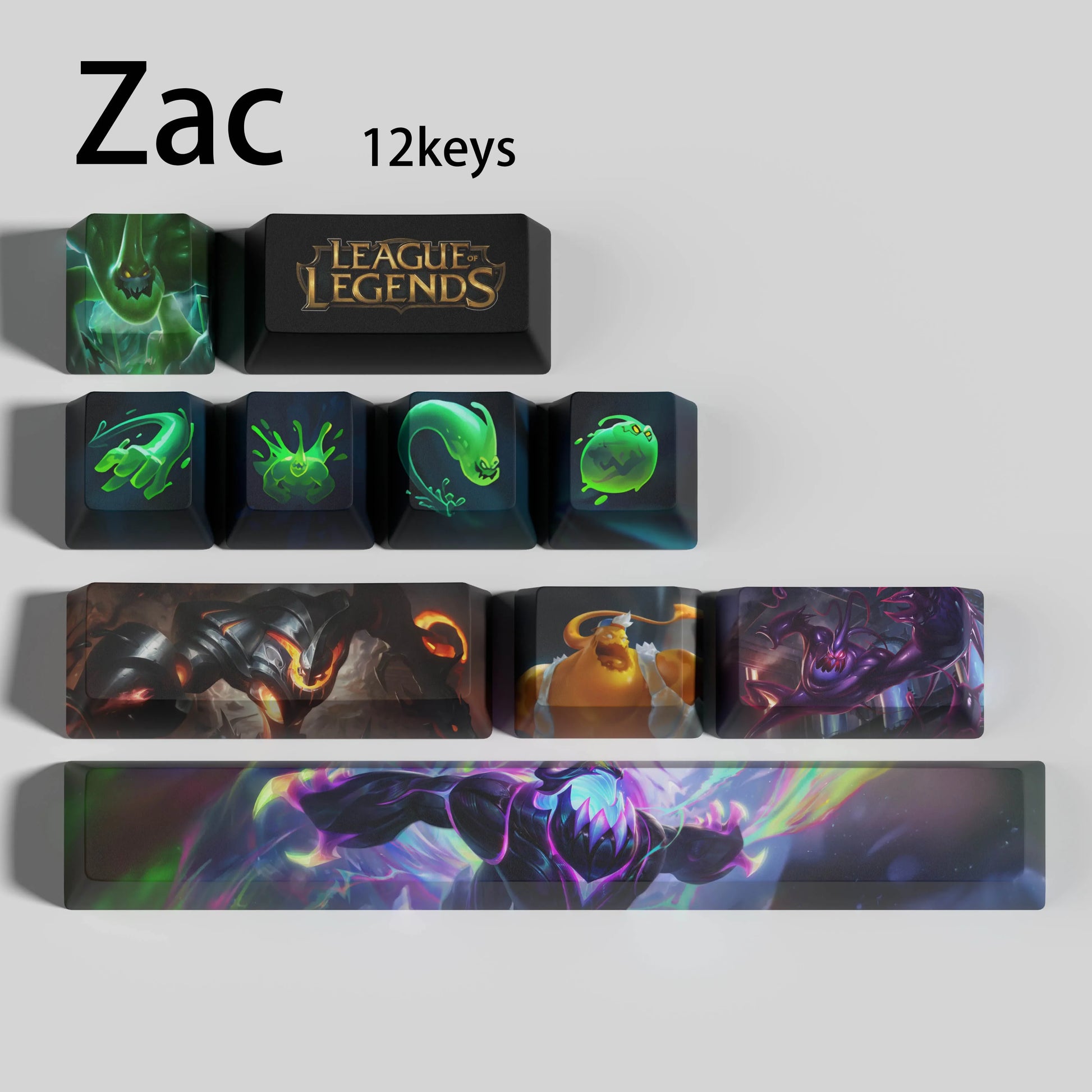 SPECIAL EDITION Fan-Made Zac KEYCAPS