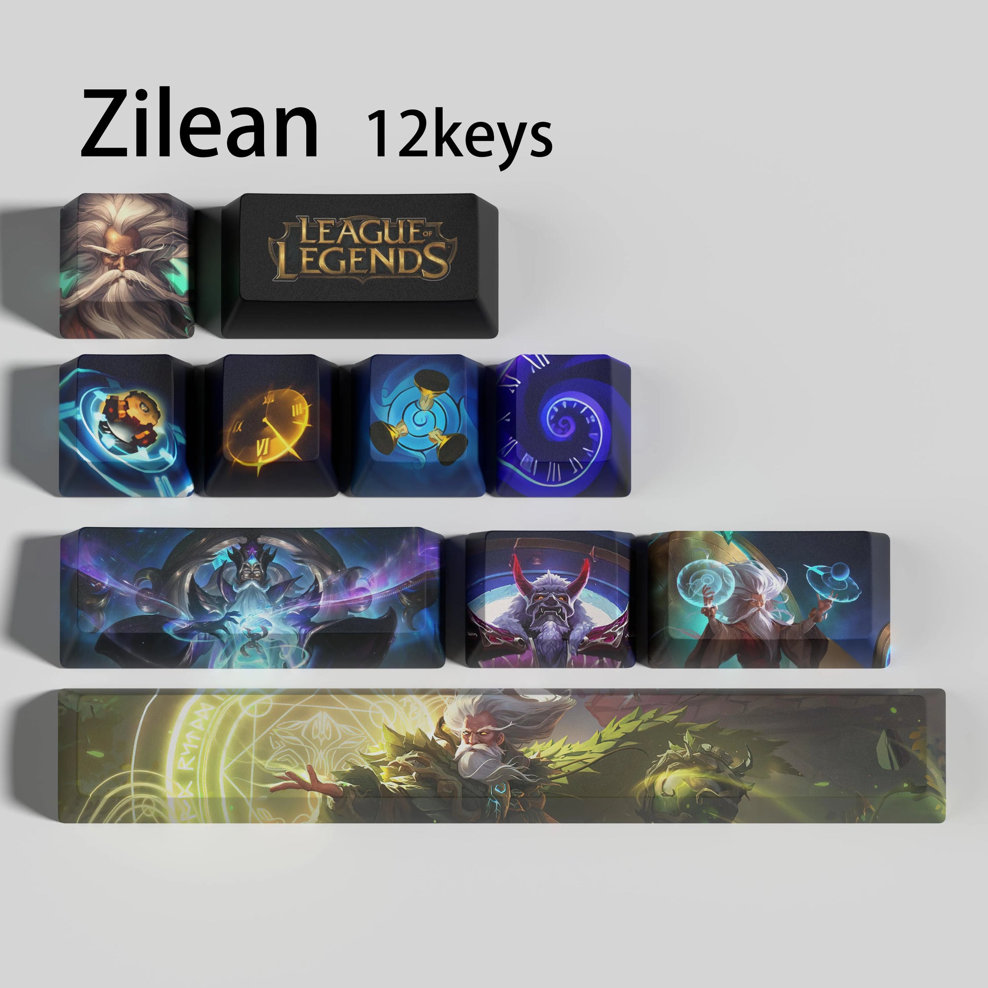 SPECIAL EDITION Fan-Made Zilean KEYCAPS