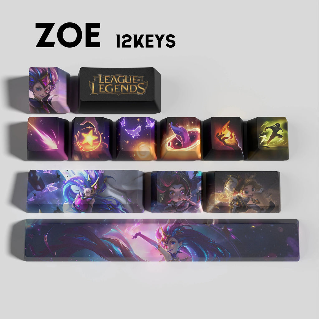 SPECIAL EDITION Fan-Made Zoe KEYCAPS